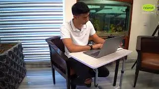 Relaxsit Unlock Peak Productivity with the Flexi C Table | Adjustable Laptop Table