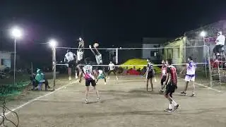 Semi final Last set 🔥bichhiya spikars(मंडला) 🆚 malahra(barghat)🔥#india#viral#mandla #volleyball 