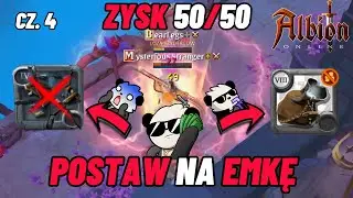 Gram setami widz&oacute;w - Postaw na eMKę #4 - Zysk 50/50 - Albion Online