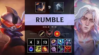 Rumble Mid vs Viktor - VN Grandmaster Patch 25.17