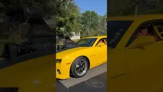 Turbo Truck vs Blown Camaro #boosted #turbo #blowermotor