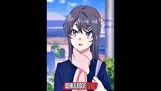 Mai Sakurajima | Rascal Does Not Dream | Or Nah &ndash; Ty Dolla $ign | 4K Anime Edit #shorts
