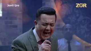 Otabek Abdualiev Ota-ona Xontaxta battle II 2020 (Jonli ijro) Хонтахта батл 2020