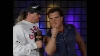 Reno Riggins & Steven Dunn (Tennessee Volz) on Bert Prentice promo Music City Wrestling 24 3-28-98