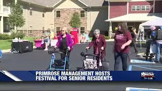 Primrose Retirement Community's first-ever festival delights seniors with music, food, dancing