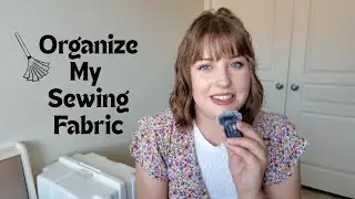 Organize my messy fabric area and of course I had to buy more fabric!