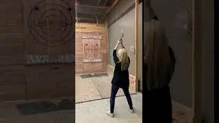Axe throwing fail