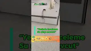 &ldquo;Yerinde inceleme Su akışı mevcut&rdquo;