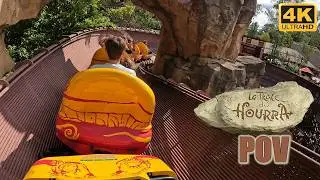 Trace du Hourra POV (Back Row, 4K 60FPS), Parc Asterix Mack Bobsled Coaster | Non-Copyright