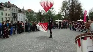 29. 09. 2012: LJUBLJANA, Novi trg: Srednjeve&scaron;ka Ljubljana