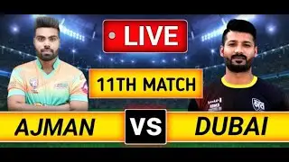 AJM vs DUB, 14th T20, Emirates D20 2025 live