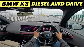 BMW X3 2025 Drive Review: Mileage Test, Performance Test, Night Drive & Price ?