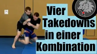 4 Takedowns/ W&uuml;rfe miteinander verbinden - Takedown Chain 1
