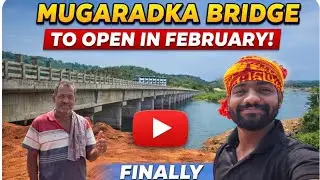 Mugeradka bridge” or its construction status for opening in February next #video #vlog #mangalore 