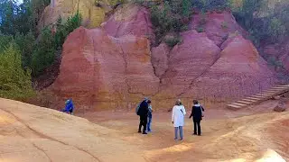 Roussillon (France) and Le Sentier des Ocres I October 2024 I 4K