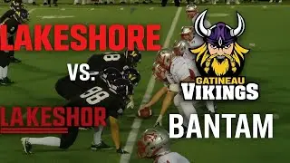 🏈Who Will Win the First QBFL Bantam Showdown of the Season? Gatineau Vikings vs Lakeshore Cougars 🔥🔥