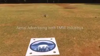 Autonomous Drone Aerial Advertising - 1MW Industrux