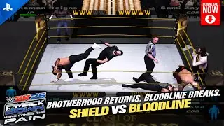WWE HCTP 2003 MOD 2K25 Showcase | The Shield vs BloodLine | Roman Reigns destroy Solo Sikoa Again