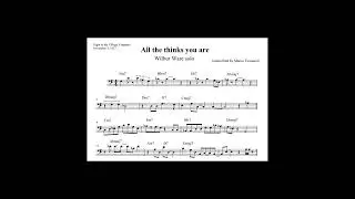Wilbur Ware solo - Al the things you are - #jazz #jazzmusic #jazzsolo