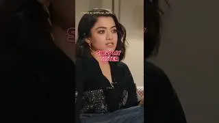 Rashmika mandanna said about his sister 😍🥰 || #rashmikamandanna #shorts