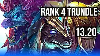 TRUNDLE vs NASUS (MID) | Rank 4 Trundle, 69% winrate | TR Master | 13.20