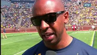 Pep Hamilton Interview - Michigan Spring Football