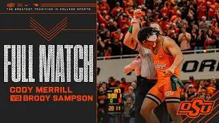 Cody Merrill PINS Brody Sampson - Oklahoma State Wrestling (02/22/26)
