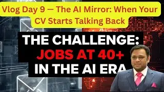 Day 9 &mdash; The AI Mirror | AI Job Hunt at 40+