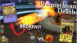 Petrify at level 99 is unbeatable!! Wizard101 Promethean(99) Death PvP