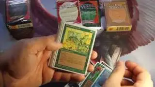 MTG booster cracking vintage