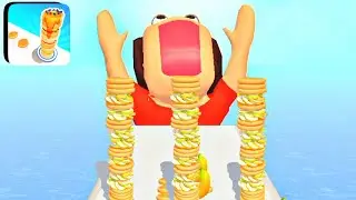 Pancake Run🥪🍌 Mobile gameplay walkthrough 🍇(Android iOS games)Level 46-48
