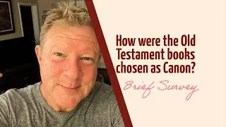 Drive-through Bible School: How the Old Testament was put together