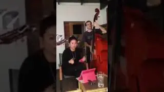 Jazz Club Phnom Penh rehearse session fever version 2017(w/french band acoustic)
