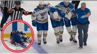 SHOCKING Moment in NHL: Oskar Sundqvist Suffers Terrifying Skate Injury | Blues Update