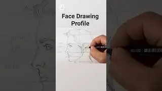 Draw a realistic face step by step #short #drawing #tutorial #art