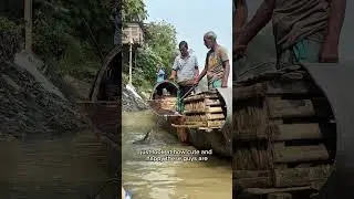 Otter fishing in Bangladesh (traditional practice)