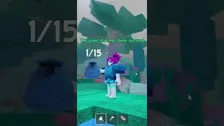 How to complete NEW MINI BIOME #roblox #99nightintheforest