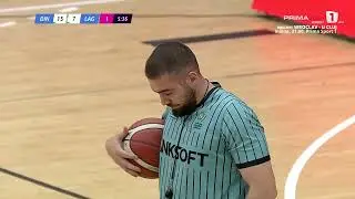 Baschet, Liga Naţională: Dinamo - Laguna 86-61. Înregistrarea meciului
