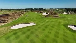 Fancourt Hotel and Country Club Estate - drone aerial video - The links Hole#09