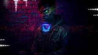 GlitchSoul - Brick Wall Echoes | Жесткий хип-хоп соул | Официальный музыкальный визуализатор