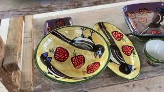 First look at the 3rd glaze firing for 2023 at Stephen Kilborn Pottery in Pilar New Mexico.
