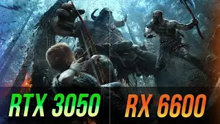 RTX 3050 vs RX 6600