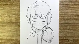 Dessin fille | Comment dessiner une fille d’anime facilement | Tuto dessin anime étape par étape