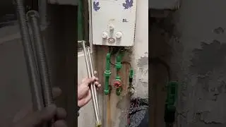 Geyser pressure problem, geyser fixed ppr pipe  #shorts