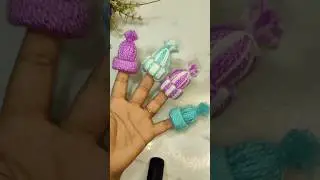 Diy Woolen Cap For Kanha Ji ✨ || thkur ji ke liye topi  #diy #krishna #thakurji #cap