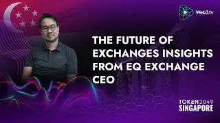 Kevin Hoang, CEO and Founder of EQ Exchange at TOKEN2049 Singapore