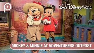 Meet Mickey & Minnie at Adventurers Outpost | Disney&rsquo;s Animal Kingdom | Walt Disney World