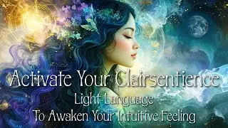 Activate Your Clairsentience ✨ Light Language to Awaken Your Intuitive Feeling