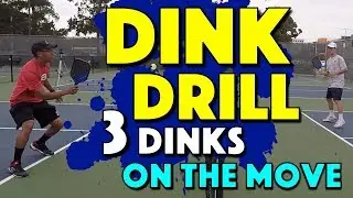 Pickleball Dink Drill | Control Your Dinks While On The Move