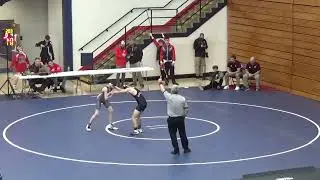 113lbs Turner Hunefeld vs Luke Morgan, Mount Vernon (L Pin 3:33) Round 4